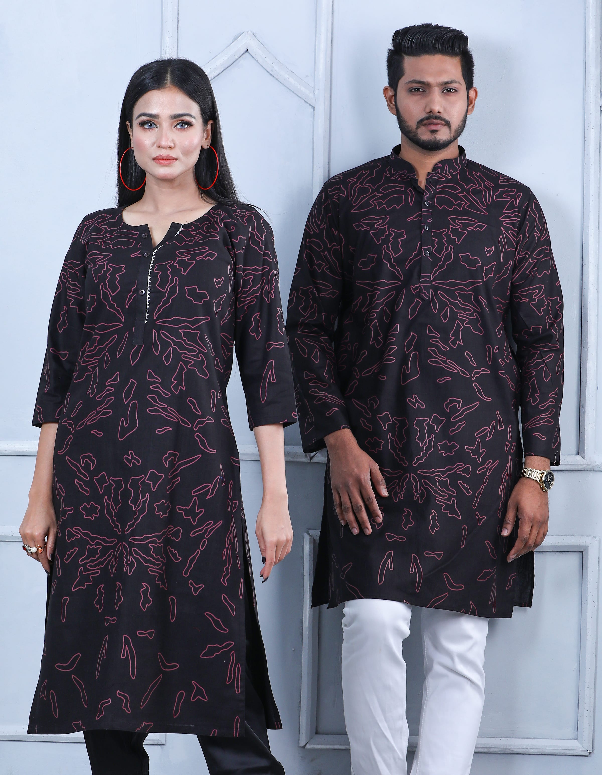 Couple Matching Panjabi & Kameez